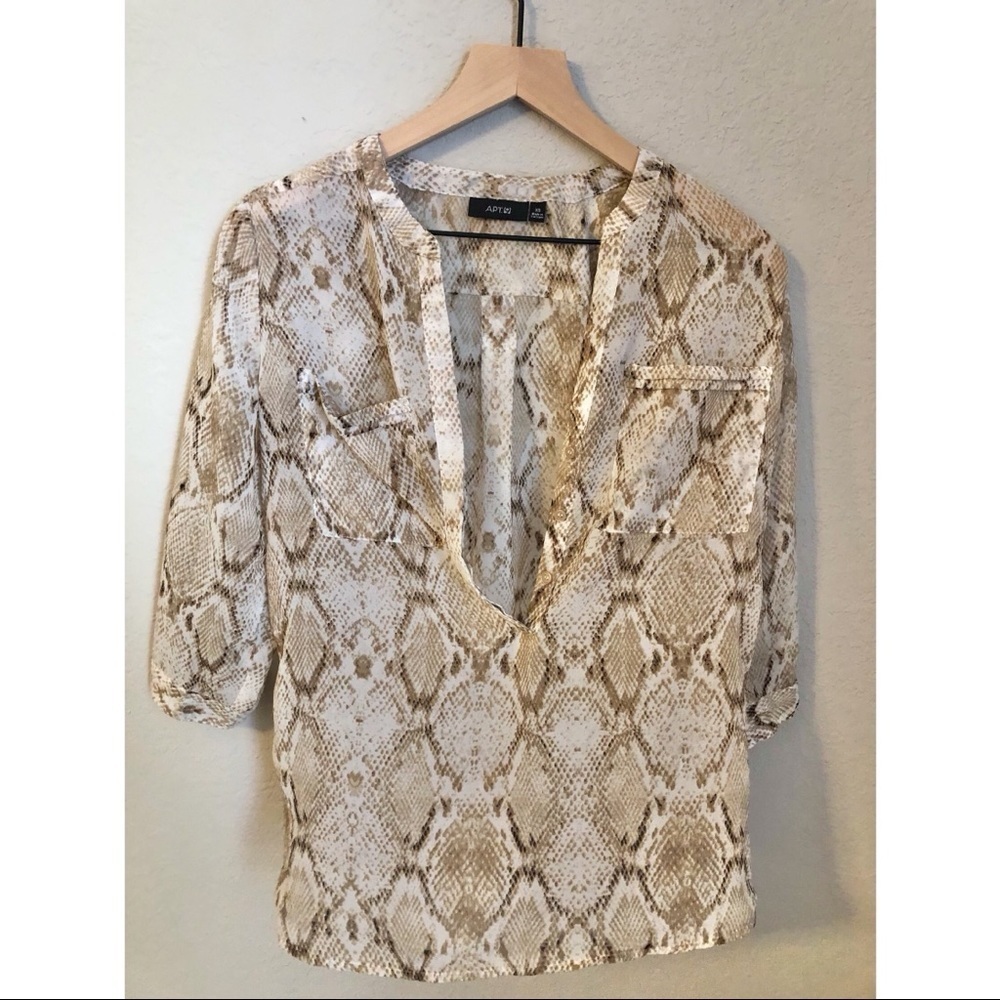 APT 9 Size:XS Multicolor Women’s 3/4 Top